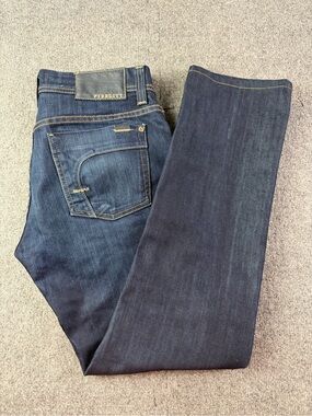Fidelity Slim Jim Mens Made In USA Cotton Blend Jeans Size 32x31 Blue
